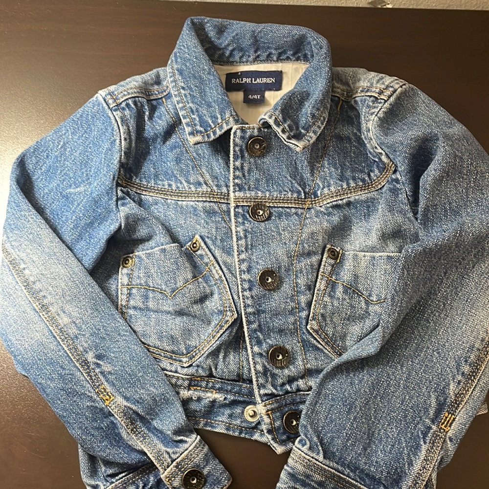 Ralph Lauren Jean jacket size 4T